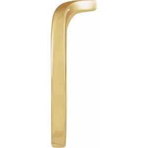 4215 / Ring / 14K Yellow / Polished / V Ring