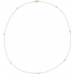 68577 / Set / 14K Rose / 7-Stone / Natural Diamond / 2.3Mm :: 1/3 Ctw / I1