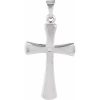 R41287 / Pendant / Set / 14K White / Round / Natural Diamond / 1Mm :: 0.005 Ct / I1