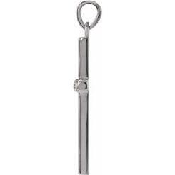 G-H / Polished / Cross Pendant