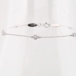 651577 / Bracelet / Set / 14K White / Round / Natural Diamond / 2.5Mm :: 1/3 Ctw / I1