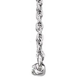F+ / 16-18 In / Polished / 1/6 Ctw Lab-Grown Diamond Bar Necklace