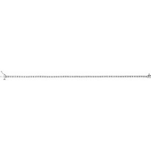653702 / Bracelet / Set / 14K White / Round / Lab-Grown Diamond / 1.9Mm :: 2 Ctw / Si