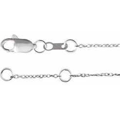 Brc887 / Bracelet / Sterling Silver / 40 X 3 Mm / 6 1/2-7 1/2 In / Polished / Engravable Skinny Bar Bracelet