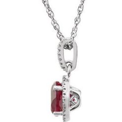 H-J / 18 In / Polished / Birthstone Necklace