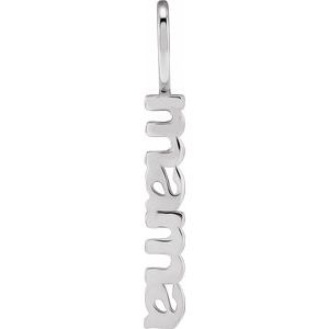 88016 / Pendant / Sterling Silver / Polished / Mama Charm/Pendant