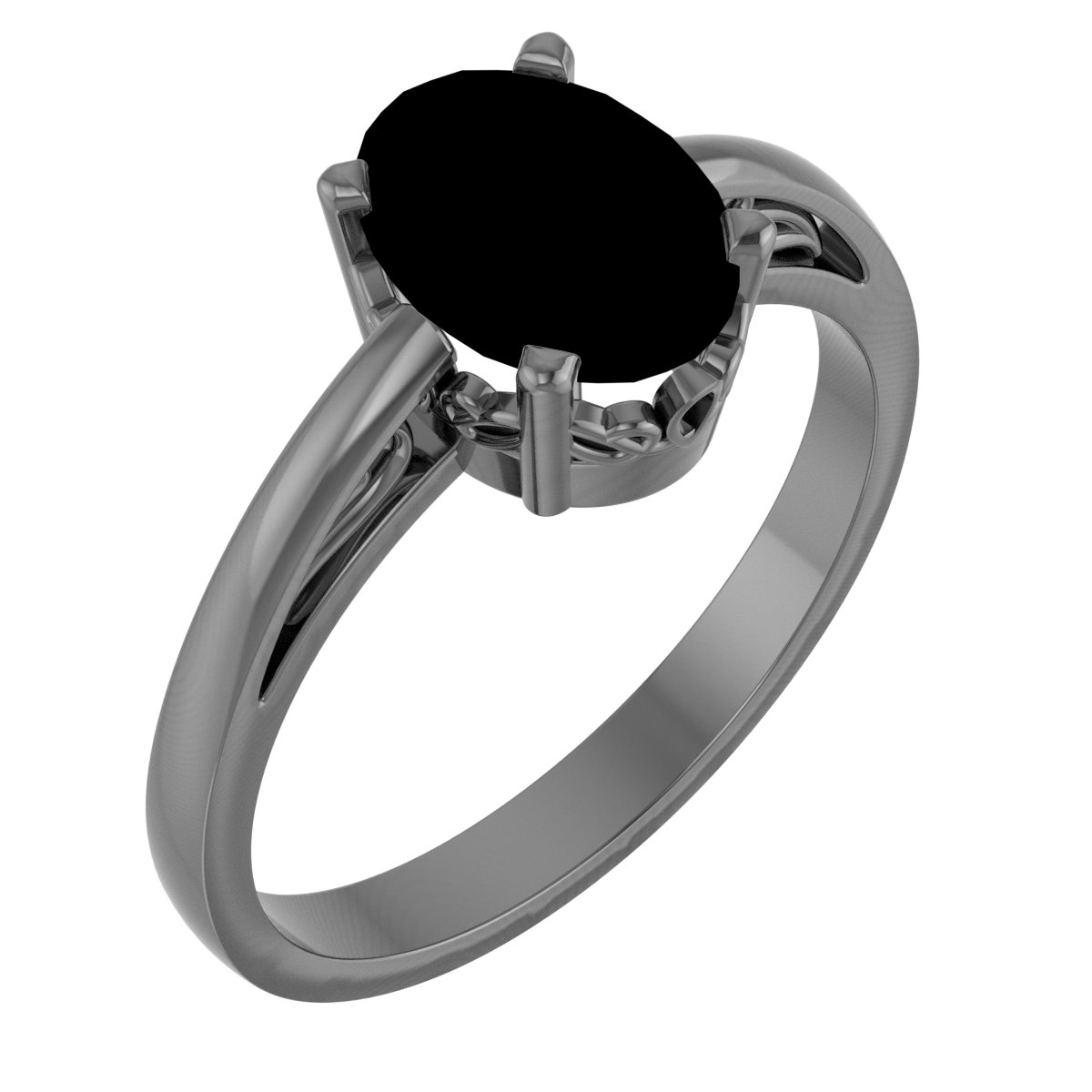 70531 / Ring / Set / 14K Yellow / Natural Sky Blue Topaz / Oval / 8 X 6 Mm / Polished / Natural Sky Blue Topaz Solitaire Ring
