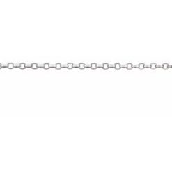 Ch1213 / Sterling Silver / Rolo / 1.1 Mm / Per Inch / None (Per Inch) / Polished / Rolo Chain