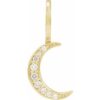 88223 / Pendant / Set / 14K Yellow / Round / Natural Diamond / Natural Diamond / I1