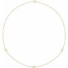 68577 / Set / 14K Yellow / 3-Stone / Natural Diamond / 3.1Mm :: 1/3 Ctw / I1