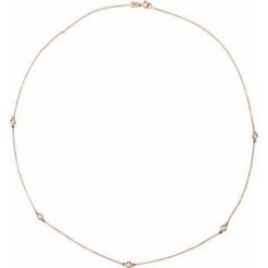 H+ / Each / Polished / 1/3 Ctw Natural Diamond Necklace