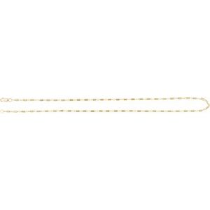 Ch1260 / 14K Yellow / Cable / 1.7 Mm / 20 In / Lobster Clasp / Polished / Satellite Bar Cable Chain