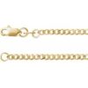 Ch1229 / 14K Yellow / Curb / 1.95 Mm / 24 In / Lobster Clasp / Polished / Curb Chain