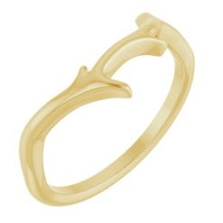 51752 / Ring / 14K Yellow / Polished / Branch Ring