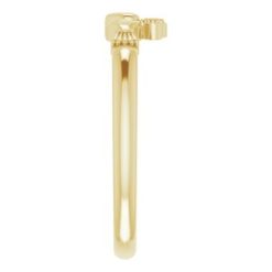 52308 / Ring / 14K Yellow / Polished / Claddagh Ring