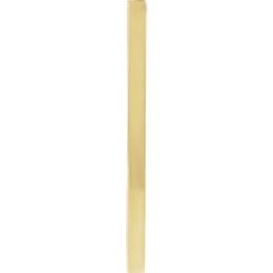 87619 / Pendant / 10K Yellow / 4-Sided / 35 X 2.5 Mm / Polished / Engravable Four-Sided Vertical Bar Slide Pendant