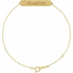 Brc768 / Bracelet / 18K Yellow Gold-Plated Sterling Silver / 33 X 6 Mm / 7-8 In / Polished / 7-8 Inch Geometric Bracelet