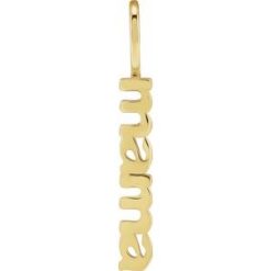 88016 / Pendant / 14K Yellow / Polished / Mama Charm/Pendant