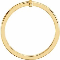 51352 / Ring / 14K Yellow / Polished / Side Cross Ring