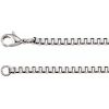 C816 / Stainless Steel / Box / 3 Mm / 24 In / Lobster Clasp / Polished / Box Chain