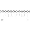Ch1039 / Sterling Silver / Cable / 2.1 Mm / Per Inch / None (Per Inch) / Polished / Cable Chain