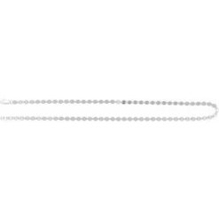 Ch1268 / Sterling Silver / Mirror / 4 Mm / 16 In / Lobster Clasp / Polished / Round Mirror Chain
