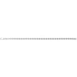 Ch1268 / Sterling Silver / Mirror / 4 Mm / 7 In / Lobster Clasp / Polished / Round Mirror Chain