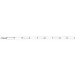 Ch1208 / Sterling Silver / Paperclip-Style / 6.2 Mm / 7 In / Lobster Clasp / Polished / Paperclip-Style Chain