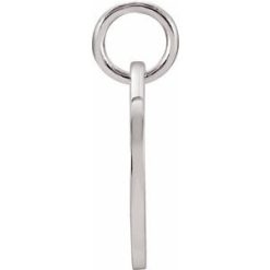 84848 / Charm / Sterling Silver / 20.2 X 20.2 Mm / Polished / Circle Charm/Pendant