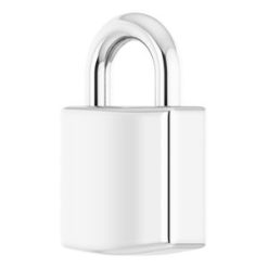 87184 / Pendant / Sterling Silver / 8.5 X 5.5 Mm / Polished / Engravable Lock Pendant