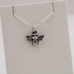 86402 / Charm / Sterling Silver / Polished / Honey Bee Charm/Pendant