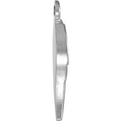 R45320 / Dangle / Sterling Silver / 15.4 X 5.5 Mm / Polished / Angel Wing Dangle