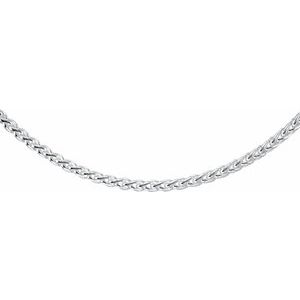 Ch266 / Sterling Silver / Wheat / 6 Mm / 18 In / Lobster Clasp / Polished / Wheat Chain