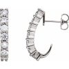 J-Hoop Earrings