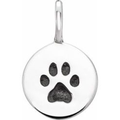 Paw Print Charm/Pendant