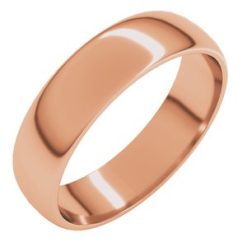 Lightweight Half Round Band