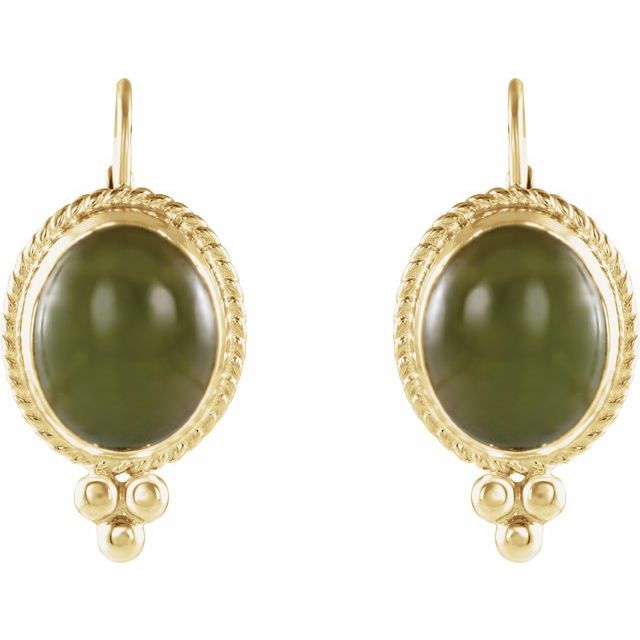 Cabochon Earrings - Image 2