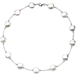 Pearl Station Necklace