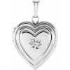 Accented Heart Locket