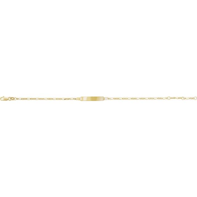 Adjustable Identification Figaro Bracelet - Image 2