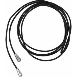 Kera® 1.5 mm Black Leather Lariat Cord