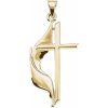 Methodist Cross Necklace or Pendant
